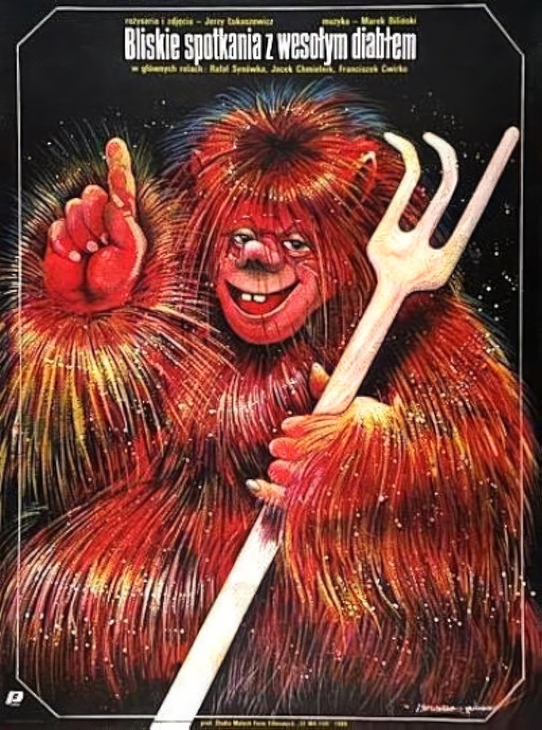 Bliskie spotkania z wesołym diabłem poster
