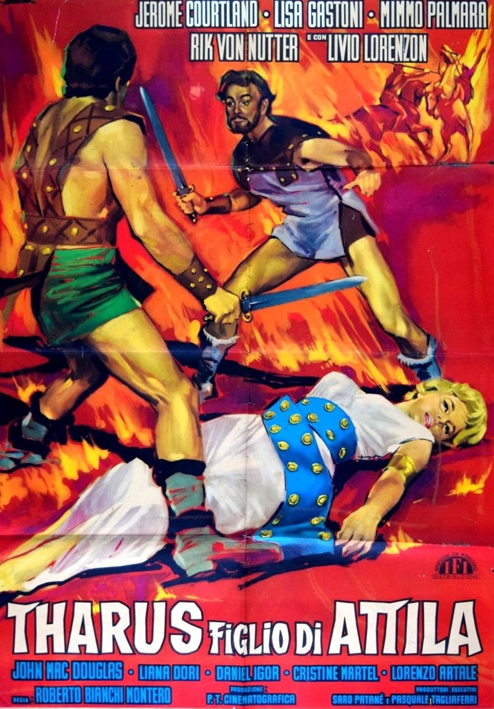 Colussus and the Huns poster