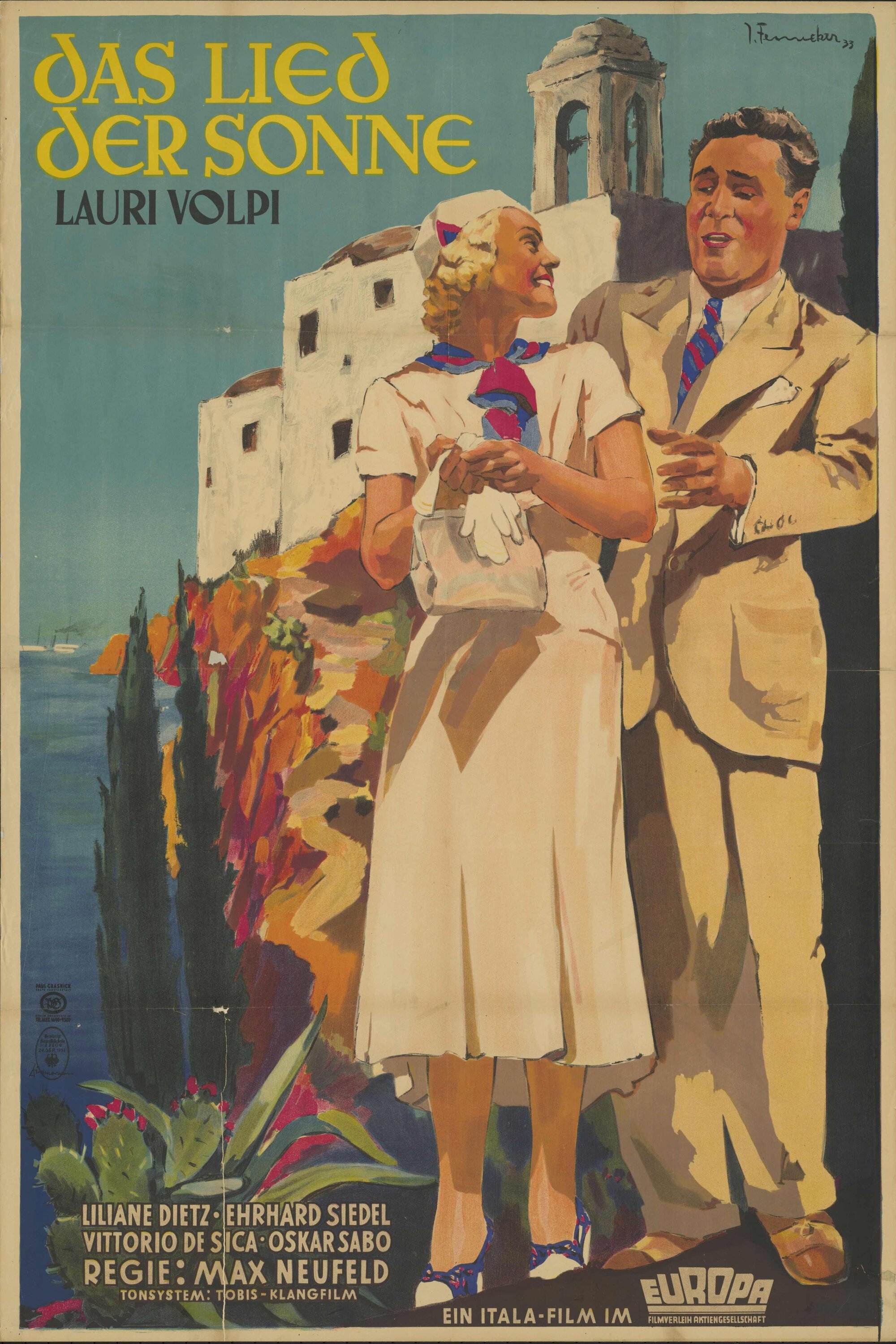 Das Lied der Sonne poster