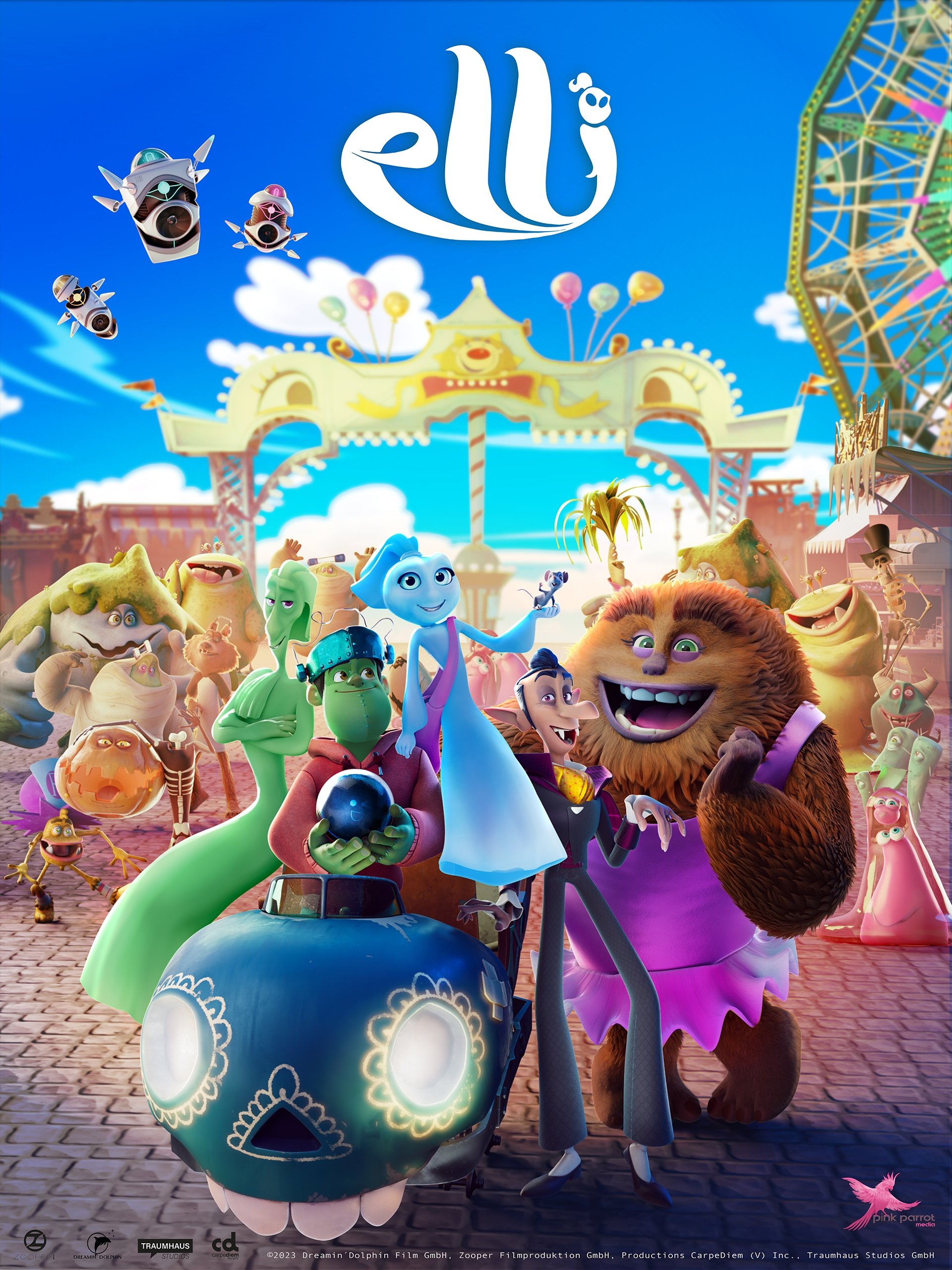 Elli and her Monster Team poster