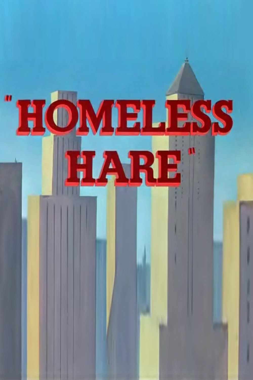 Homeless Hare poster