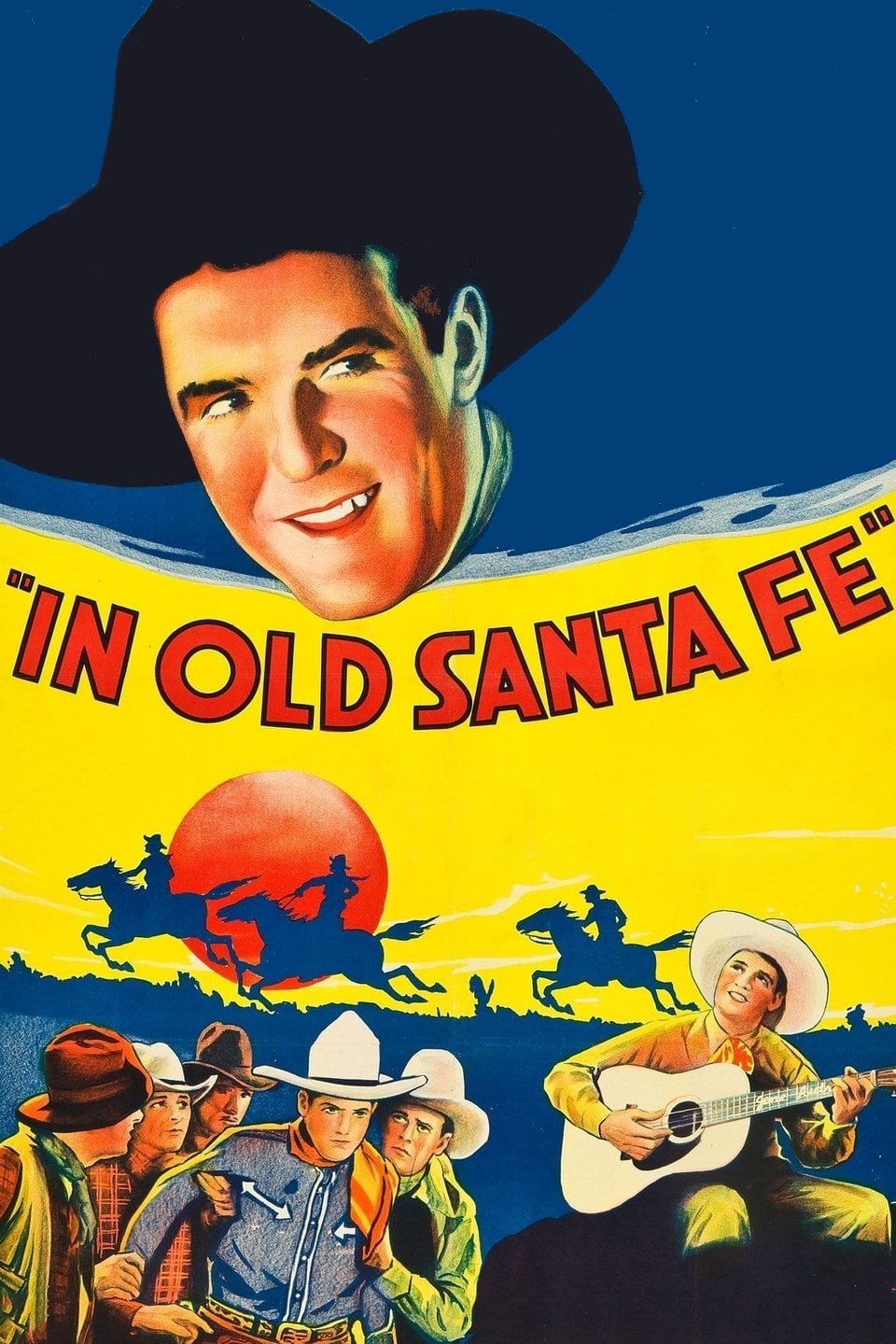In Old Santa Fe poster