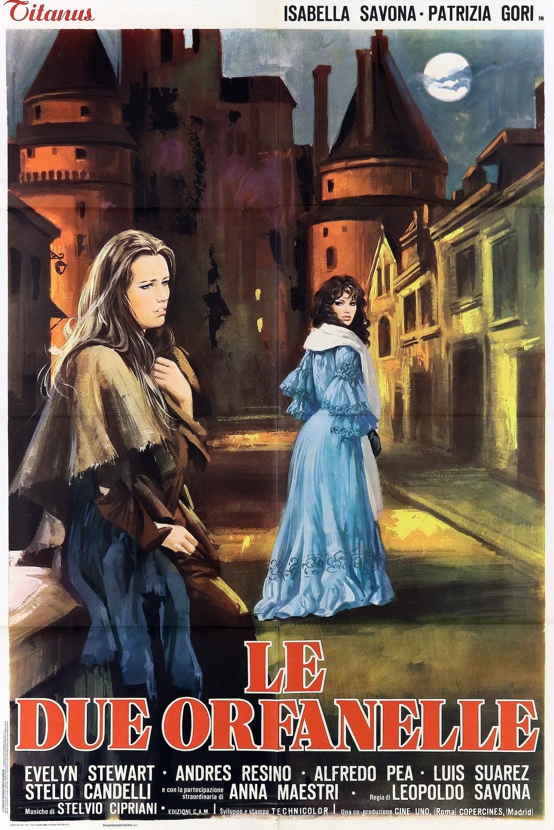 Le due orfanelle poster