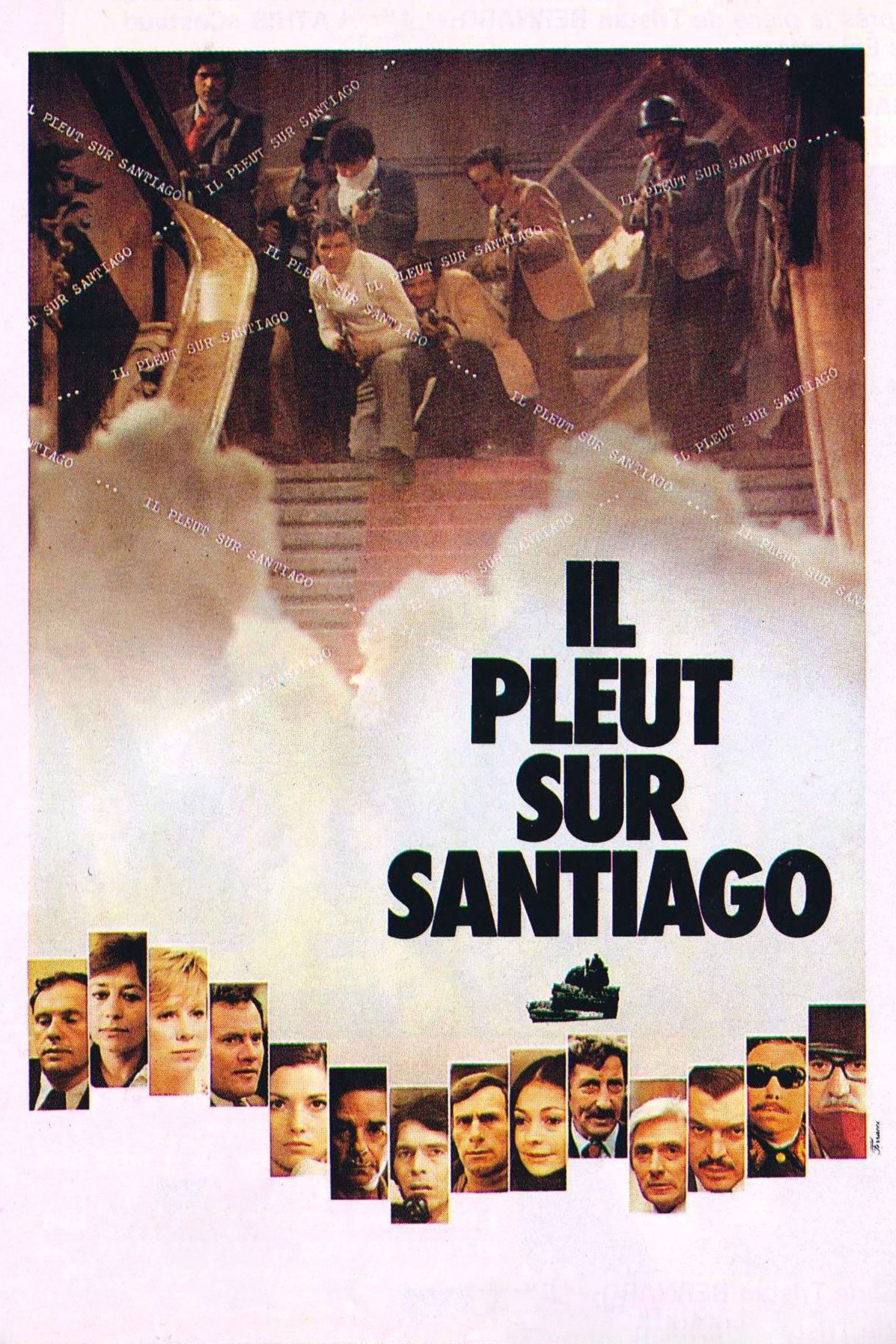 Rain over Santiago poster
