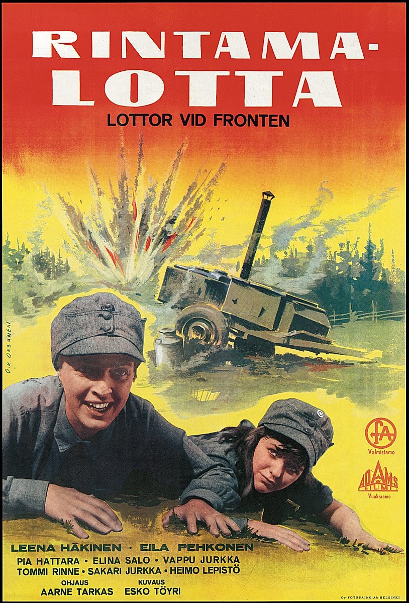 Rintamalotta poster