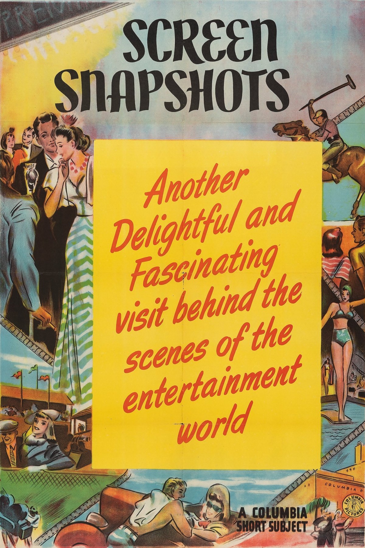 Screen Snapshots Series 18, No. 8 poster