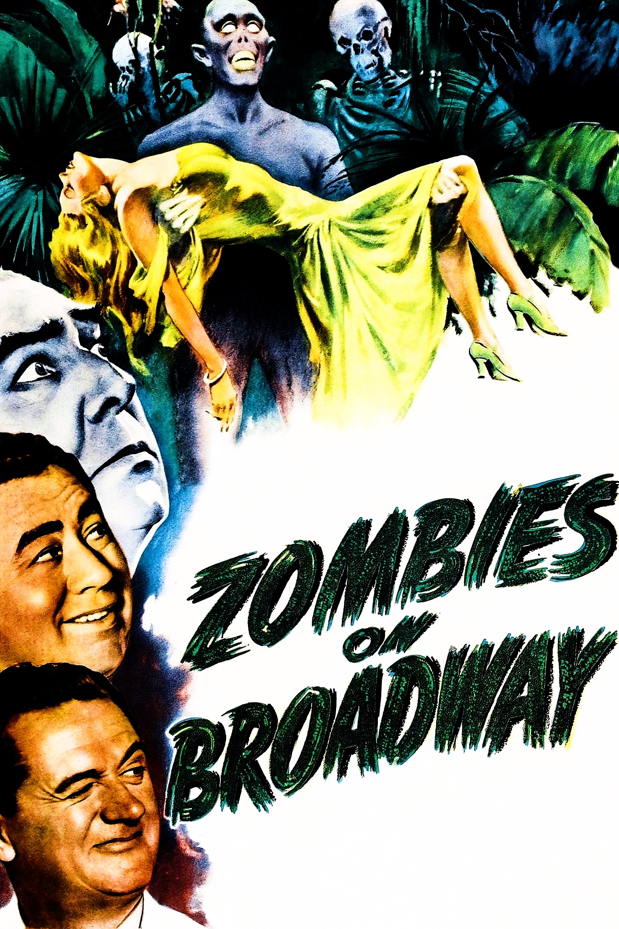 Zombies on Broadway poster